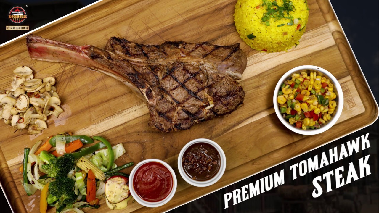 Premium Tomahawk Woodhouse Grill YouTube