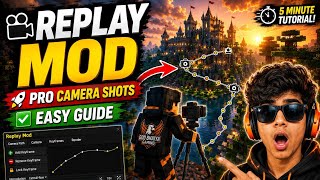 Minecraft Replay Mod Tutorial 🔥 Make INSANE Cinematic Shots in 5 Minutes!