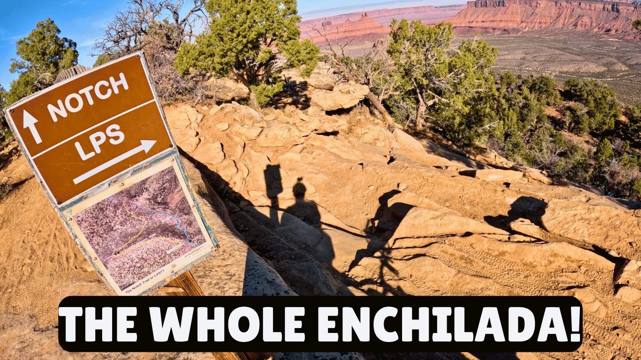 THE LEGENDARY WHOLE ENCHILADA ◇◇ Mountain Biking Moab, Utah