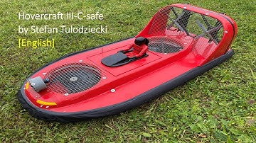 Self-built RC hovercraft, RC air cushion boat, ground effect vehicle, Fascination Model Making 2024