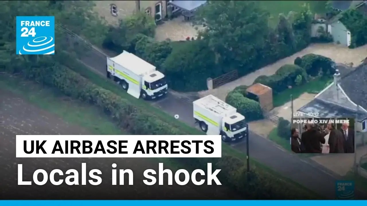 'The last thing you expect': Locals near UK airbase react to 'terrorist act' arrests • FRANCE 24