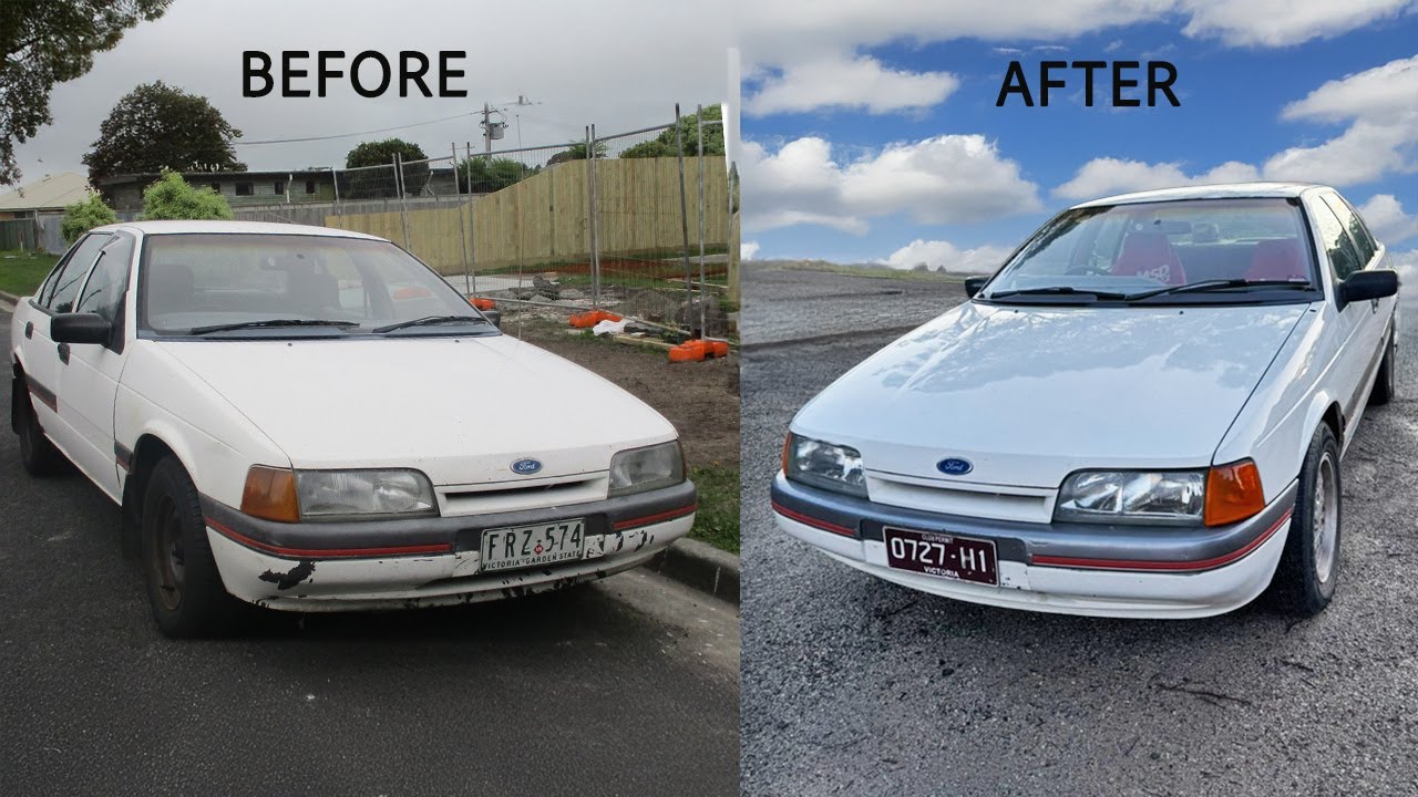 We’re NOT Mechanics… But We Barra Swapped an EA Falcon in a Carport!