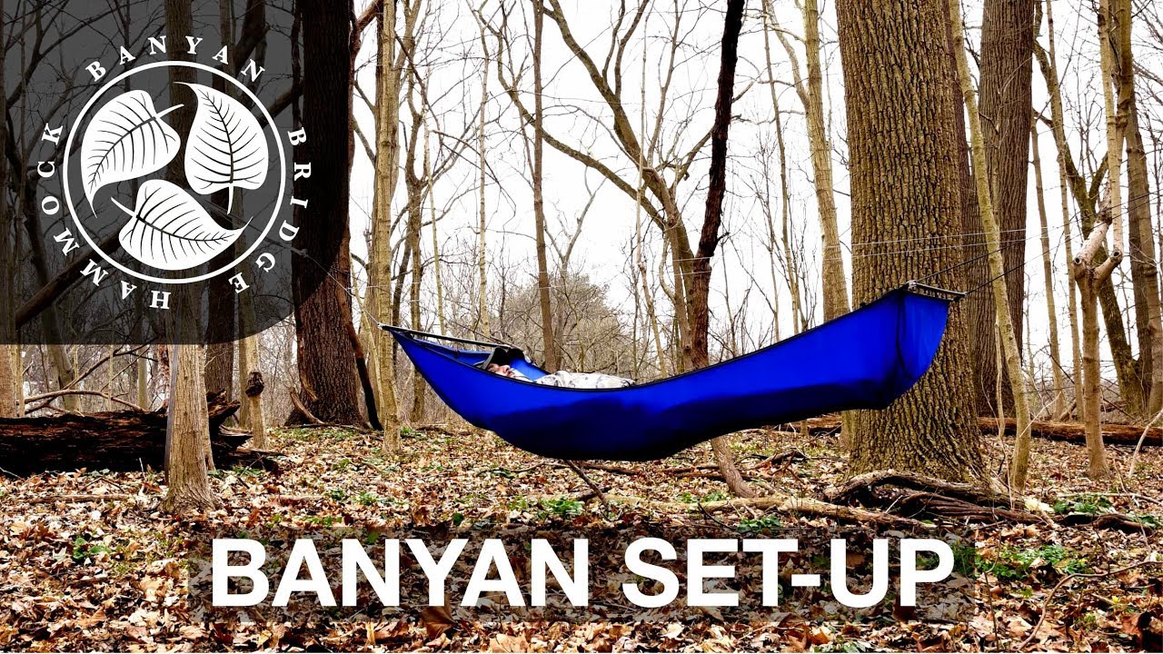 Banyan Bridge Hammock Set-up - YouTube