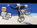 HAVE YOU EVER SEEN THIS ON A MOUNTAIN BIKE? WORLD&#39;S FIRST TRICK!