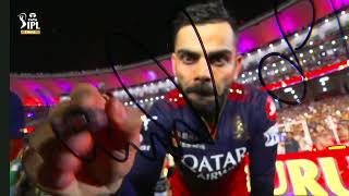 Virat Kohli Signature On Camera 4K Video For Wallpaper
