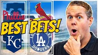 BEST MLB Picks TODAY! Phillies vs Cardinals + Royals vs Dodgers Preview