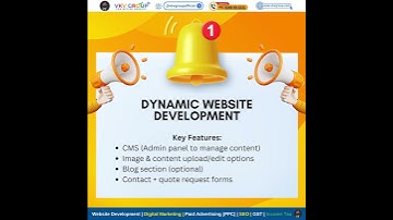 Dynamic website development services #vkvgroup #webdevelopment #digitalmarketing #wordpress #vkv