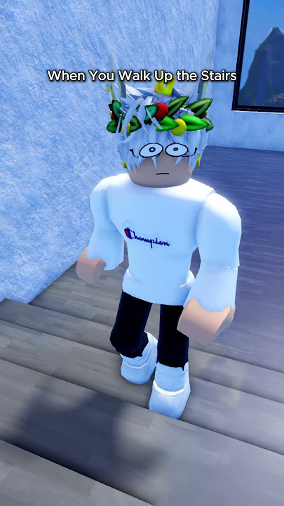 When You Walk Up the Stairs 😭  #roblox #robloxanimation #kaplayz