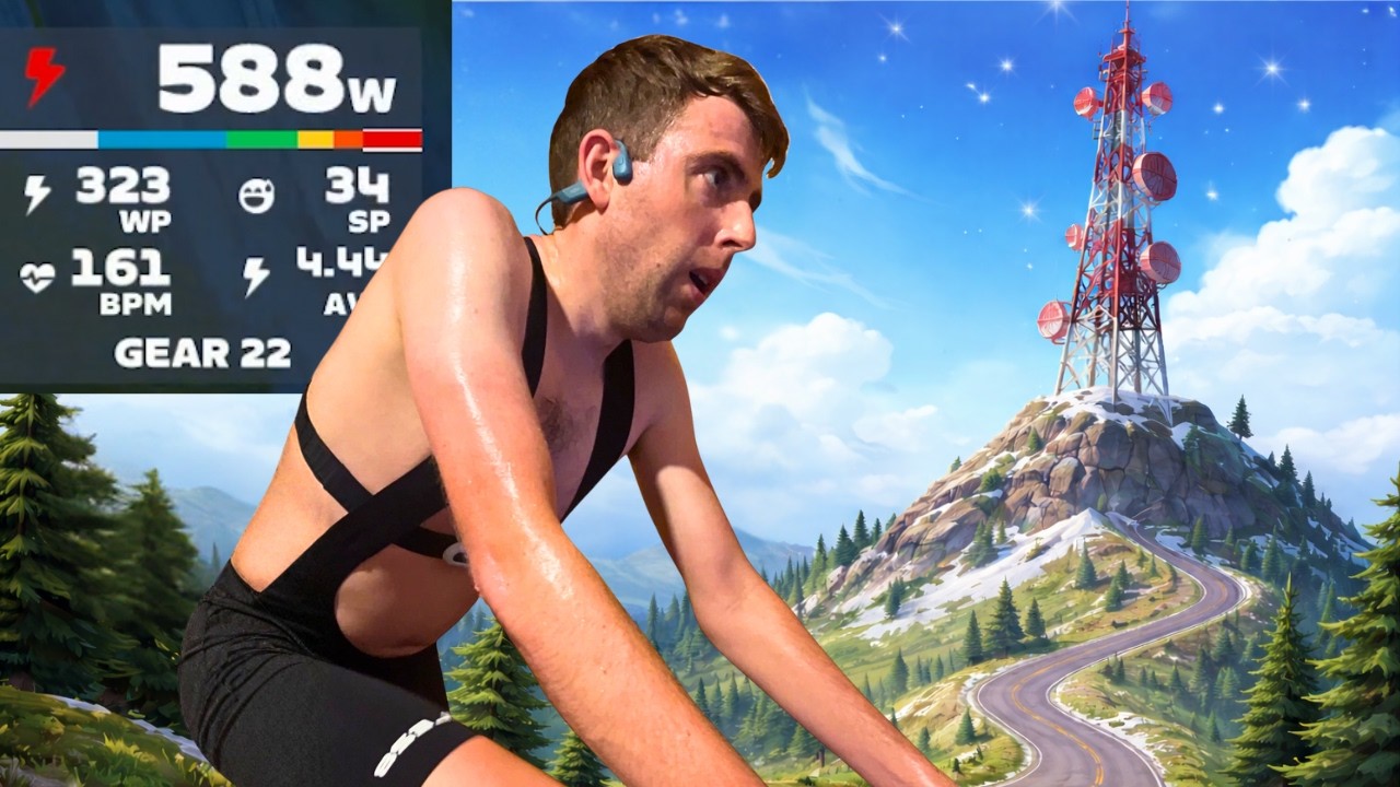 🔴 Another STACKED Zwift Field Racing Up A KOM! // 44km - 1100m+