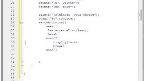 Program of circular linked list in C Part 8 Hindi