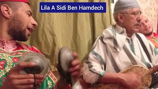 Maallem Abdelouahid Stitou Lila Gnawa A Sidi Ali Ben Hamdech Parti 5 [ Bryande برياندو ]