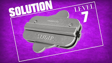 Cast Slider from Hanyama - Solution