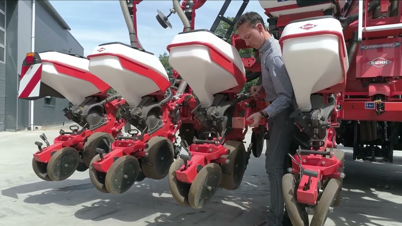 Налаштування сівалки перед запуском KUHN MAXIMA 3 TRM