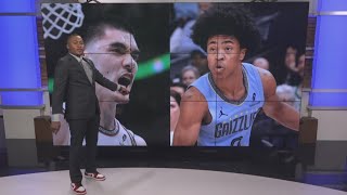 Grizzlies' Zach Edey and Jaylen Wells make NBA All-Rookie First Team