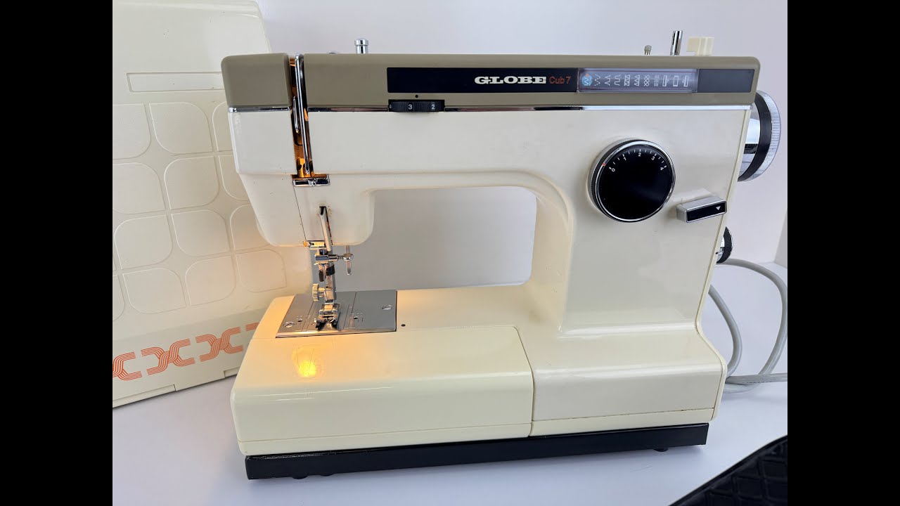 Vintage GLOBE Frister & Rossmann Cub 7 Sewing Machine YouTube