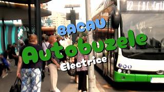 Bacău - Autobuzele electrice au ieșit pe traseu screenshot 2