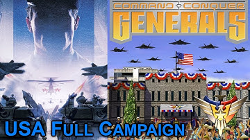 Command & Conquer: Generals - USA Campaign (Blind Playthrough) - All Missions/Normal Difficulty