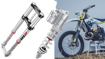 Husqvarna TE 2024 - WP XACT Closed Cartridge Front Fork & WP XACT Rear Shock