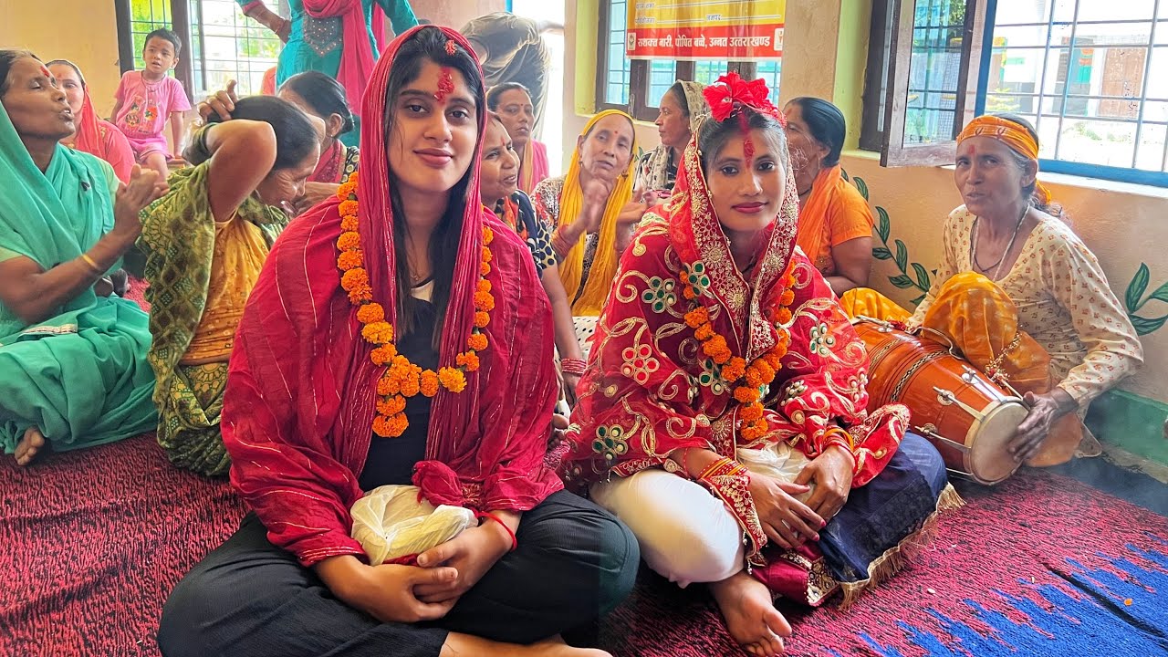 मोनी की गोद भराई 😍 | @NaveenPahadiVlogs