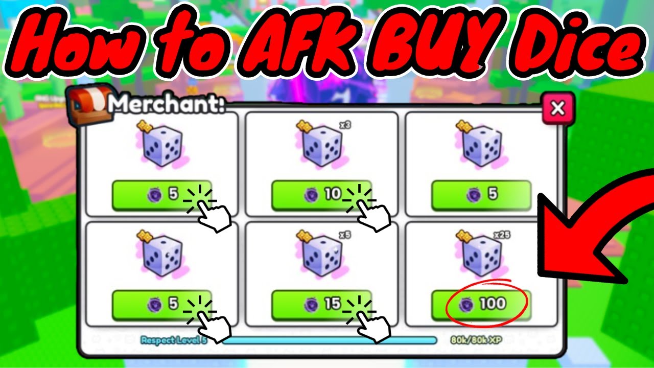 How to AFK Buy Dice 24/7 in RNG EVENT | Pet Simulator 99 - YouTube