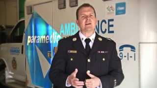 Chief Paul Raftis announces - Paramedic Services Week