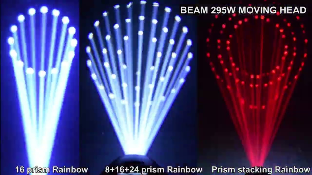 RG-119 295W Beam Moving Head Light，&strips