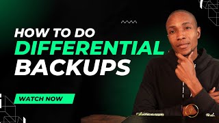 How do Differential Backup SQL Server