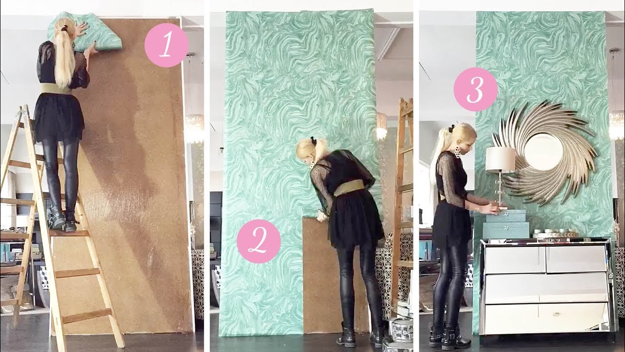 How To Put Wallpapers On I Pure Velvet Diy Tipps Tapeten Style Interior Design Nachmachen
