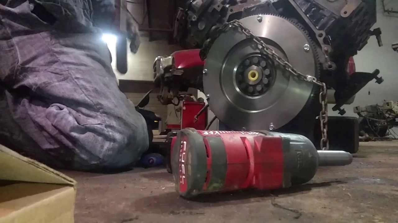 7.3 powerstroke engine final assembly - YouTube