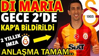 Galatasaray Angel Di Maria Ile Anlaştı Kap