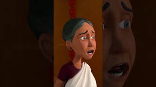 കാക്കയും മുത്തശ്ശിയും | Part 3 | Kids Animation Story Malayalam | Kakkayum Muthashiyum #shorts