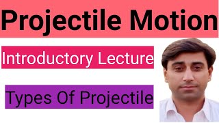 Projectile Motion Introductory Lecture In Urdu/Hindi.
