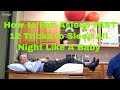 How to Fall Asleep FAST- 12 Tricks to Sleep All Night Like A Baby