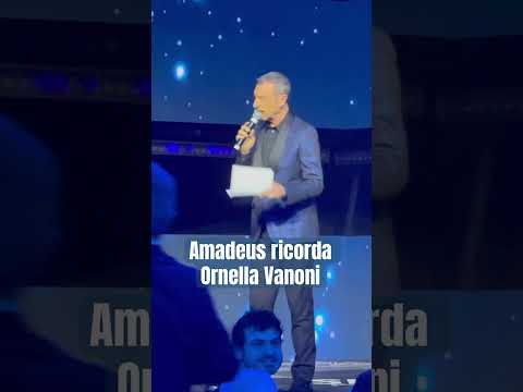 Amadeus Ricorda Ornella Vanoni Ai SIAE Music