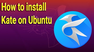 How to install Kate on Ubuntu