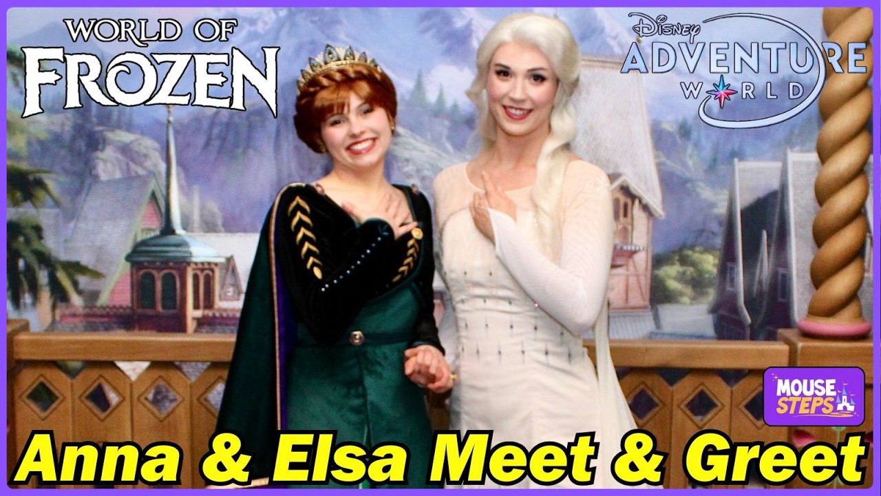 Royal Encounter with Anna and Elsa: Meet and Greet in World of Frozen ...