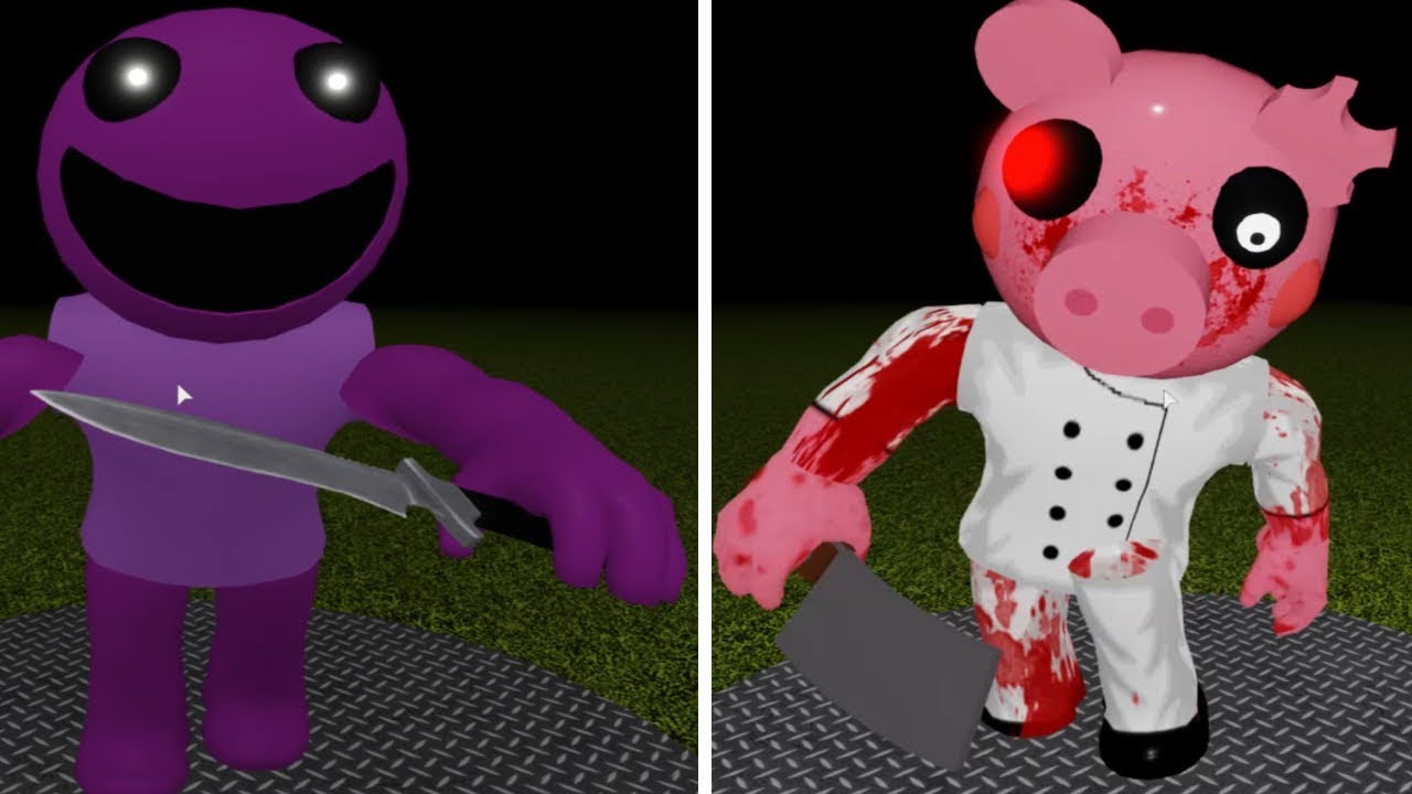 Roblox Piggy Custom Characters Purple Guy