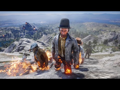 Melee Gameplay Funny - Red Dead Redemption 2 - Funny & Brutal - Comedy Videos Part395