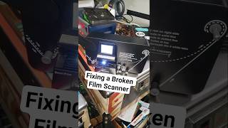 Repairing a Broken Film Scanner #repair #electronic #soldering #electrical