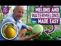 A guide to growing melons and watermelons proven techniques by charles dowding