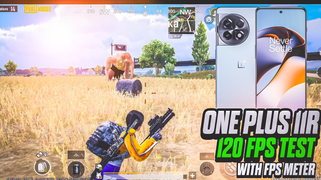 ONEPLUS 11R 120 FPS TEST BGMI /PUBG MOBILE 💥 UNLOCK 120 FPS | ONE PLUS ...