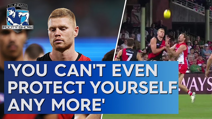 The panel clashes over the incident that has Peter Wright in hot water - Sunday Footy Show