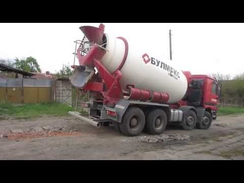 Video: Kokio pločio yra standartinis betonvežis?