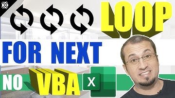 FACIL | LOOP FOR NEXT no VBA no Microsoft Excel | Estruturas de Repetição