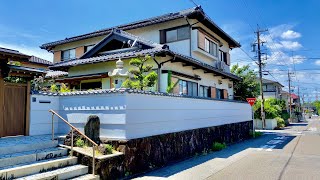 4K Japan Walk  Modern Japanese Houses | Neighborhood Walking Tour in Nisshin City, Aichi 23/6/2021