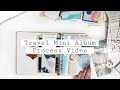 Travel Mini Album Process