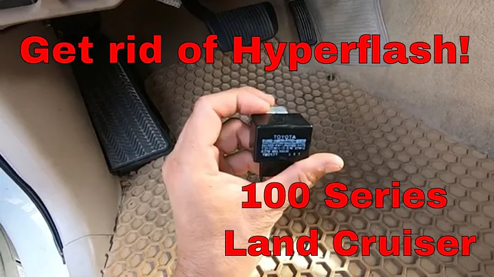 Get rid of hyperflash! #100series #lx470 #100serieslandcruiser