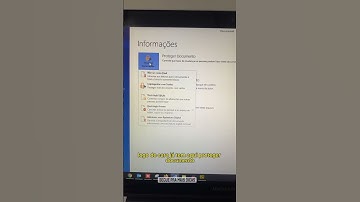Como colocar senha no documento do Word