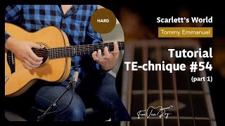 Scarlett&#39;s World (Tommy Emmanuel) - Tutorial (Part 1)