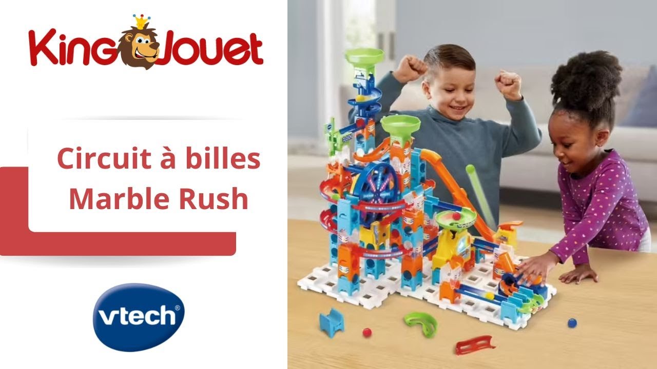 Vtech - marble rush circuit a billes - expansion kit electronic -  tourbillon sons et lumieres VTECH Pas Cher 